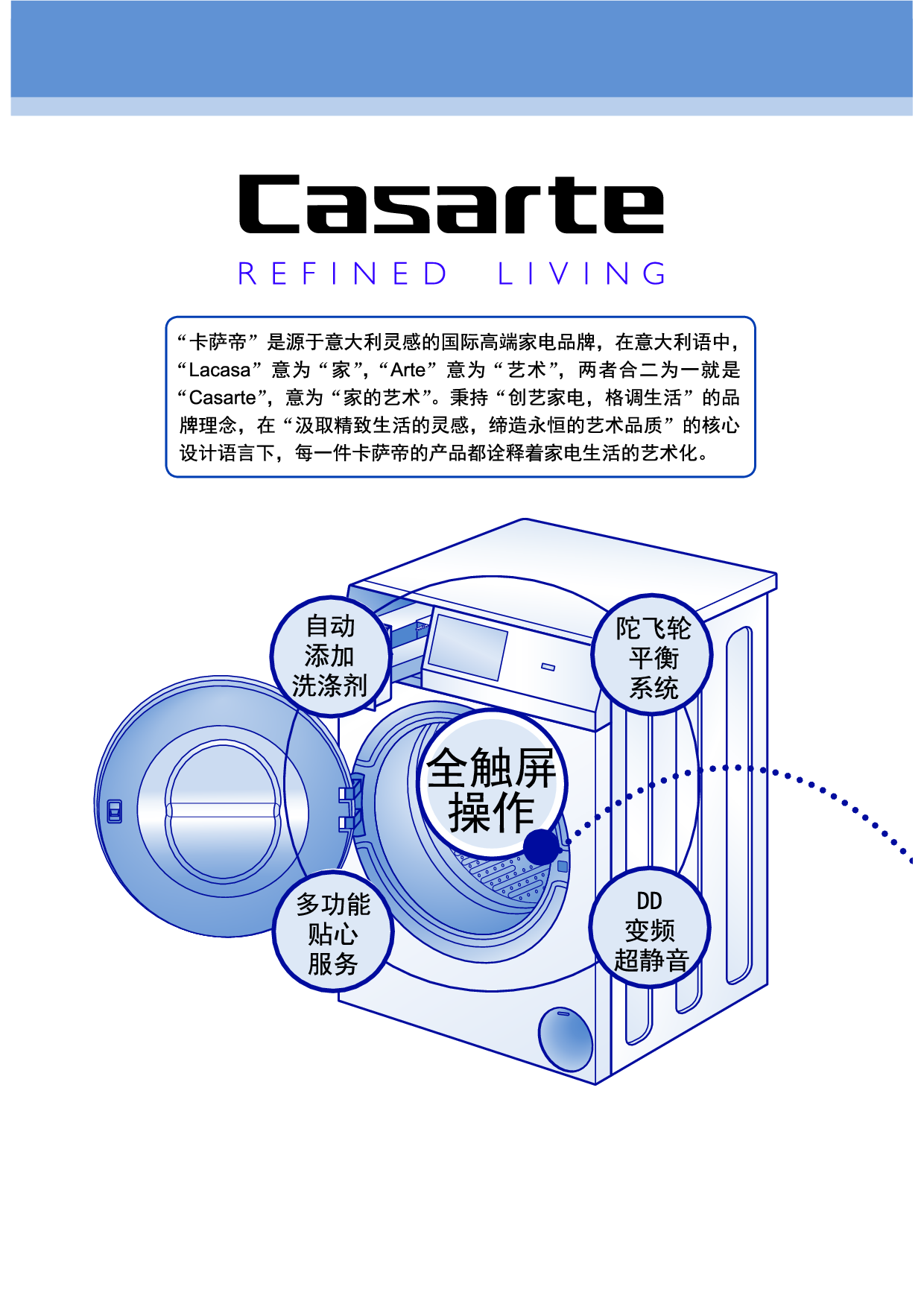 卡萨帝 Casarte C1 HD90G3U1 使用说明书 第1页