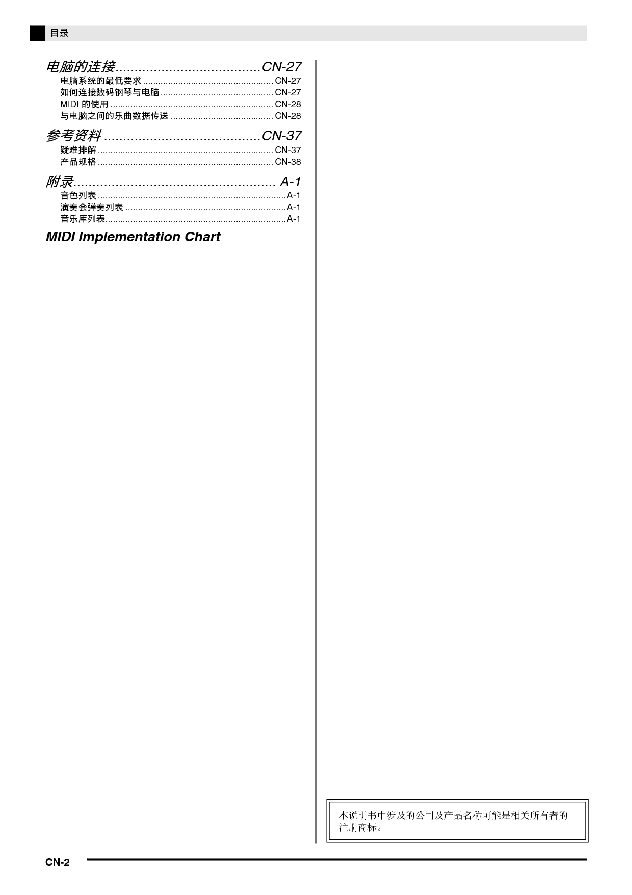 卡西欧 Casio AP-270BK 使用说明书 第2页