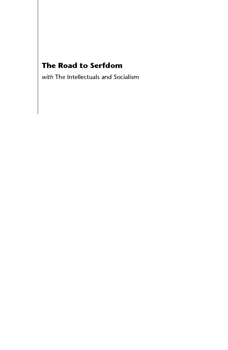 经典名著 Classic Works 通往奴役之路(the Road to Serfdom) 哈耶克 英文原版 封面