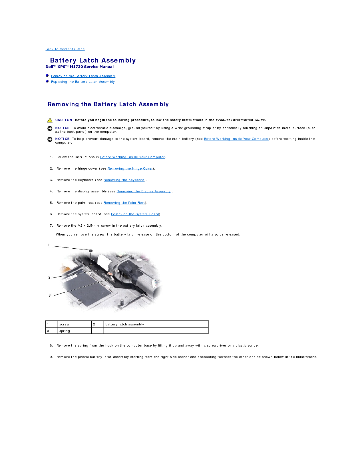 戴尔 Dell XPS M1730 繁体 维修服务手册 第2页