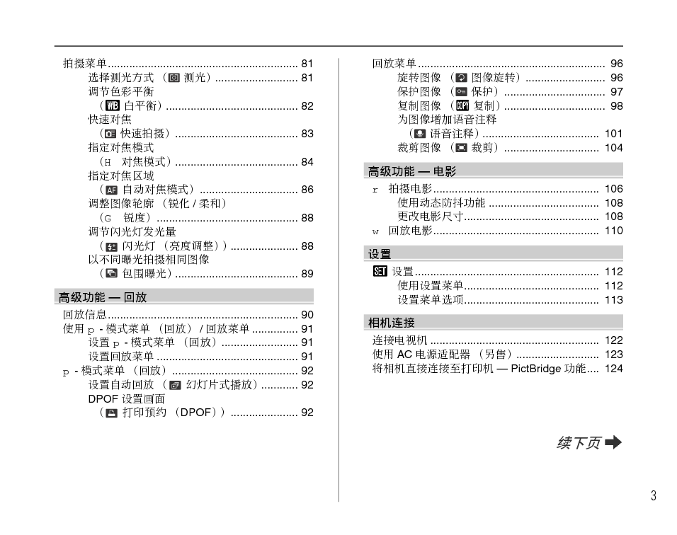 富士 Fujifilm FinePix S5700 使用手册 第2页