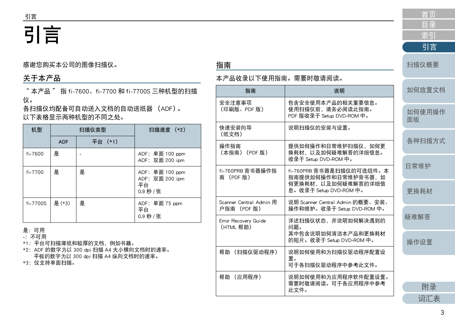 富士通 Fujitsu fi-7600 使用指南 第2页