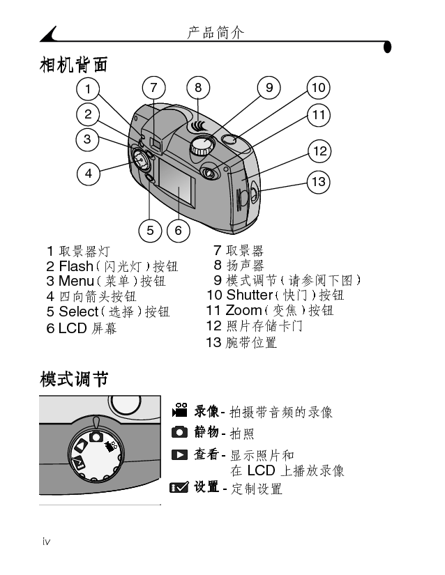柯达 Kodak EasyShare DX3600 用户指南 第3页