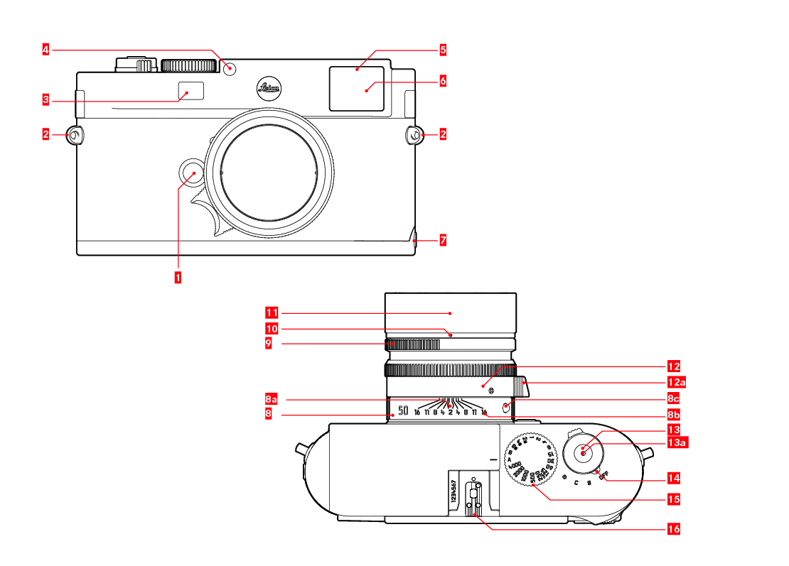 莱卡 Leica M (TYPE 262) 繁体 使用说明书 第1页