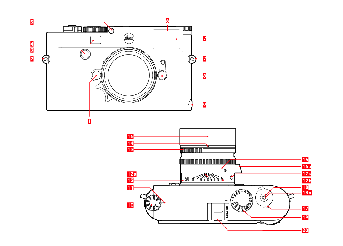 莱卡 Leica M10 使用说明书 第1页