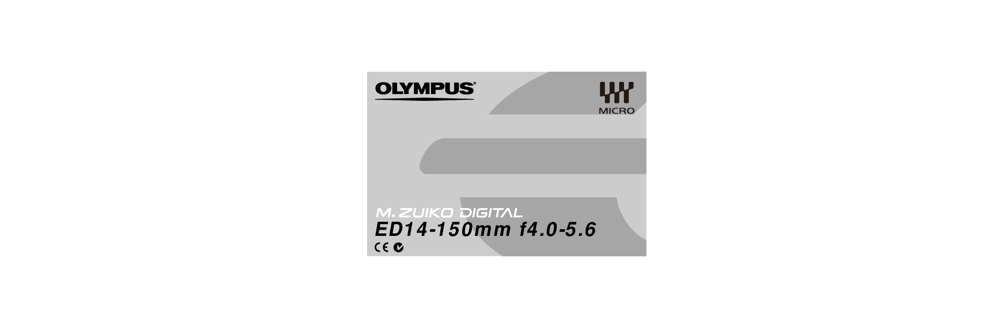 奥林巴斯 Olympus ED 14-150mm f4.0-5.6 使用说明书 封面