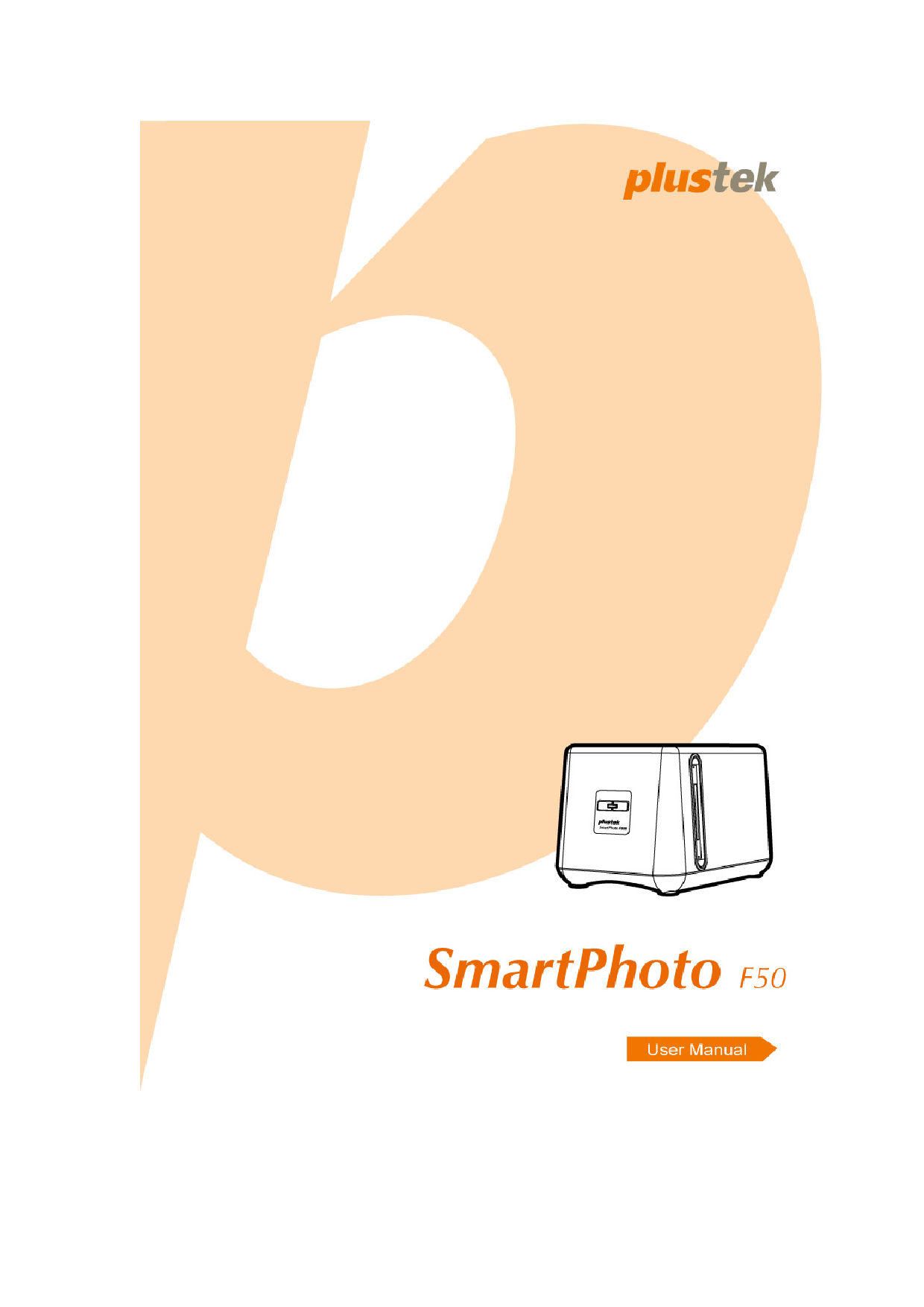 精益 Plustek SmartPhoto F50 使用手册 封面