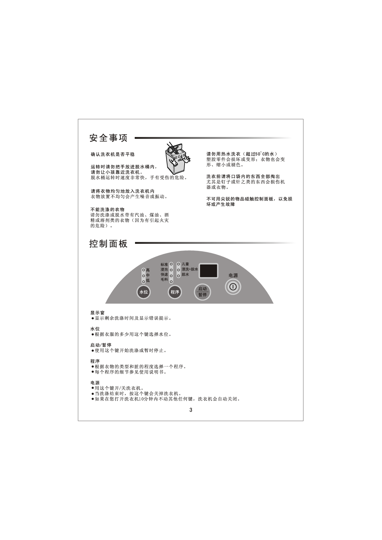 三星 Samsung XQBM30-88 使用说明书 第2页