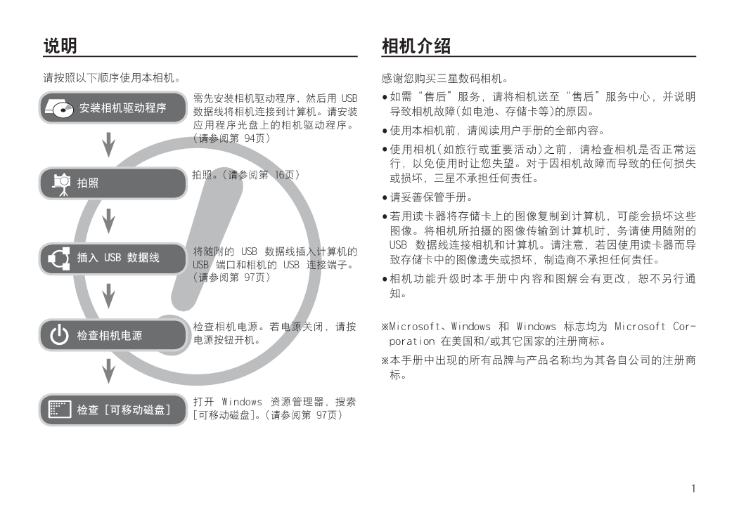 三星 Samsung S85 用户手册 第1页