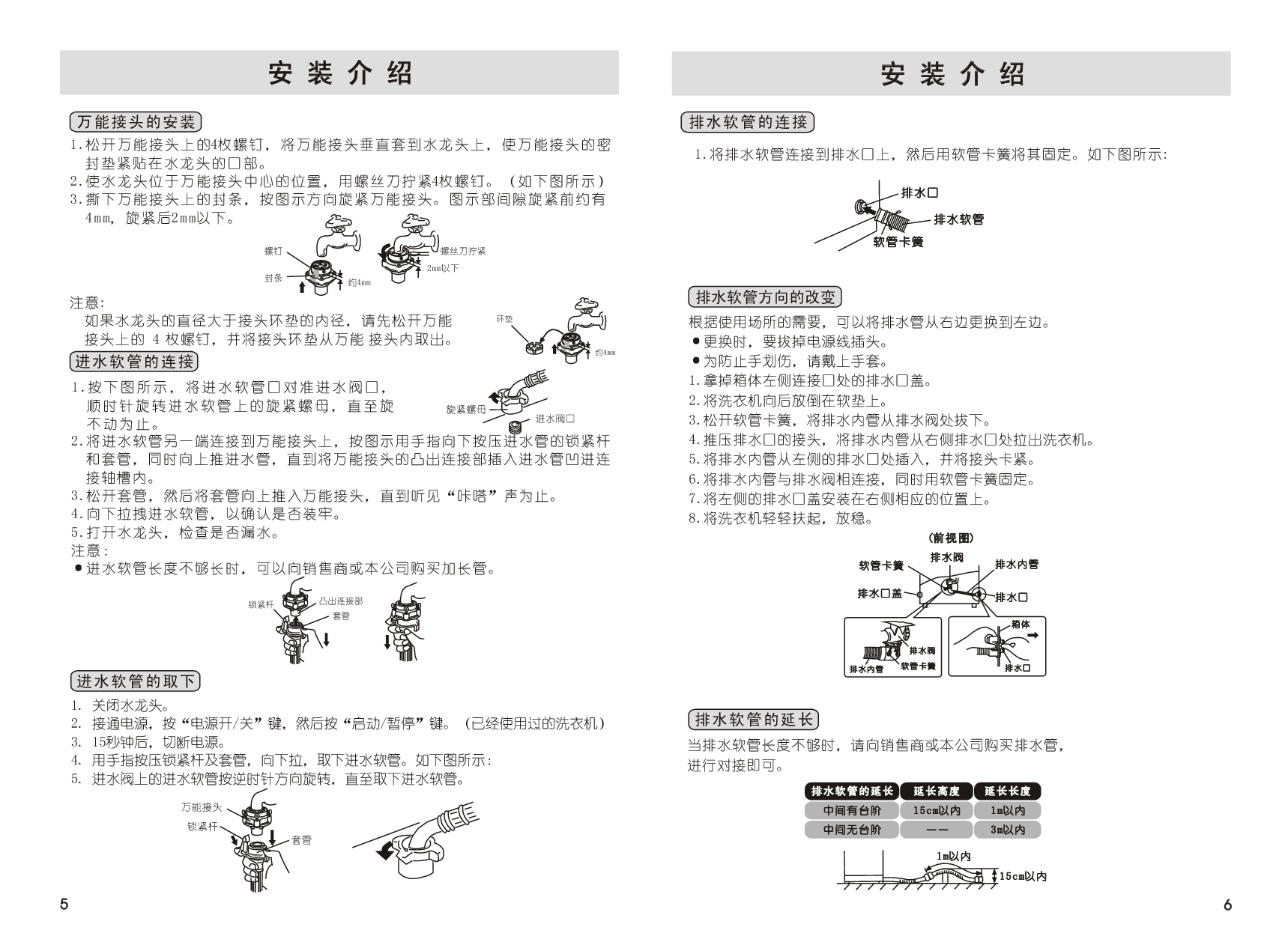 三洋 Sanyo XQB50-678 用户指南 第3页