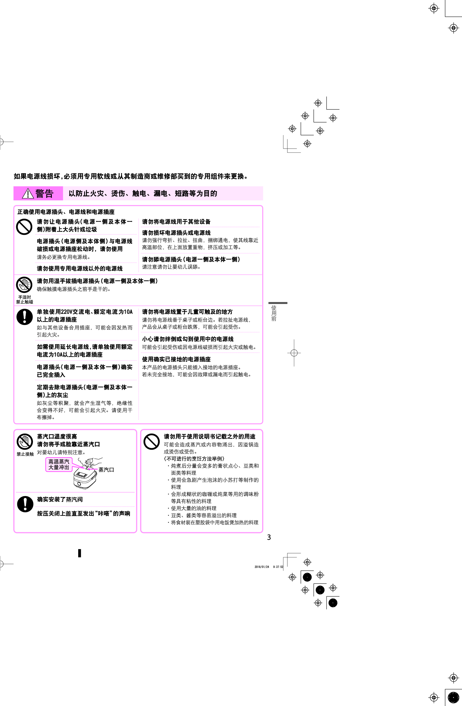 东芝 Toshiba RC-15SMC 使用说明书 第2页